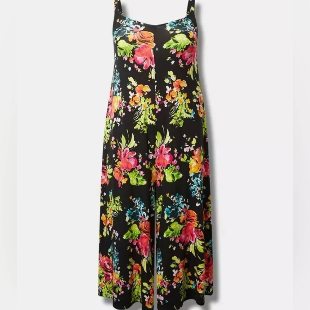 NWT Torrid Super Soft Culotte Jumpsuit - Picture 4 of 10